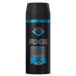 DESODORANTE AXE COLLISION SPRAY HOMBRE ANTITRANSPIRANTE BODYSPRAY FRESH 48 HORAS150 ML.