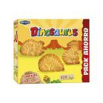 GALLETAS DINOSAURUS CAJA 10 BOLSITAS 411 GRS PACK AHORRO *