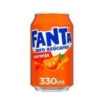 FANTA NARANJA ZERO LATA 33 CL