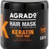 MASCARILLA AGRADO KERATINA CABELLOS ENCRESPADOS 500ML.