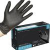 GUANTE NITRILO S/POLVO NEGRO TALLA L CAJA 100 UNDS