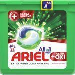 DETERGENTE ARIEL EXTRA PODER CÁPSULAS 21 UDS. *