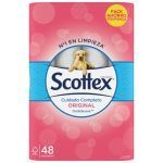 PAPEL HIGIÉNICO SCOTTEX 48 ROLLOS ORIGINAL 3 EN 1