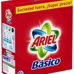 DETERGENTE ARIEL BÁSICO EN POLVO CAJA 35 CACITOS FORMATO AHORRO