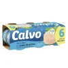 ATÚN CALVO CLARO EN ACEITE GIRASOL LATA 52GR. PACK 6 UDS.