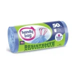 BOLSA BASURA 50L. HANDY BAG AZUL 10 UDS.