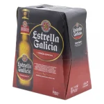 CERVEZA ESTRELLA GALICIA BOT 33CL. PACK 6 UDS.