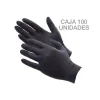 GUANTE NITRILO S/POLVO NEGRO TALLA M CAJA 100 UDS.
