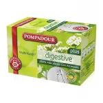 INFUSIONES DIGESTIVE PLUS POMPADOUR CAJA 20 SOBRES X 2.20GR.