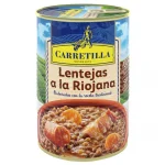 LENTEJAS A LA RIOJANA CARRETILLA LATA 430 GR.