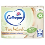 PAPEL HIGIÉNICO COLHOGAR PURE NATURAL PAQ. 12 UDS.