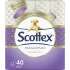 PAPEL HIGIÉNICO SCOTTEX ACOLCHADO TRIPLE CAPA PACK 40 ROLLOS