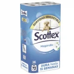 PAPEL HIGIÉNICO SCOTTEX MEGAROLLO 36 (EQUIVALE A 72 ROLLOS)
