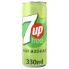 SEVEN UP SIN AZÚCAR FREE LATA 33CL. UNIDAD