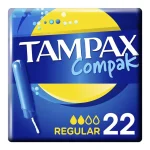 TAMPAX COMPAK REGULAR 22 UDS.