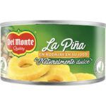 PIÑA DEL MONTE EN RODAJA EN SU JUGO LATA 230 GR.