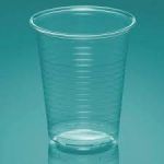 VASO PLÁSTICO TRANSPARENTE RECICLADO 300ML. PAQUETE 50 UDS.