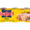 ATÚN ISABEL CLARO ACEITE GIRASOL PACK 3 LATAS 70GR.