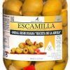 ACEITUNAS ESCAMILLA VERDES SIN HUESO TARRO 330GR.