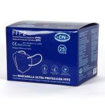 MASCARILLAS FFP2 BLANCA PACK 25 UNDS