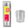 VASO CHUPITO 33CC TRANSPARENTE PAQ 40 UNDS