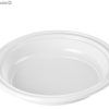 PLATO HONDO REDONDO BLANCO 20.5CM PAQ 12 UNDS