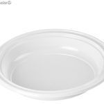 PLATO HONDO REDONDO BLANCO 20.5CM PAQ 12 UNDS