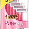 MAQUINILLA DEPILATORIA DESECHABLE PURE 3 LADY BIC 4+2 UNDS