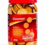GALLETA SALADA REDONDA TARRO 350 GRS GOURMET