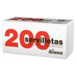 SERVILLETA RENOVA CUADRADA 30X30 PAQ 200 UNDS