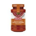SALSA DE TOMATE HELIOS ESTILO CASERO SIN GLUTEN Y SIN LACTOSA TARRO 570 GRS