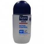 DESODORANTE SANEX ROLL ON MEN ACTIVE CONTROL PROTECCION 48 HORAS 50 ML