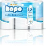 PAPEL HIGIENICO KOPO PAQUETE 12 ROLLOS DOBLE HOJA