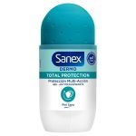 DESODORANTE SANEX ROLL ON DERMO TOTAL PROTECCION 72H ANTITRANSPIRANTE 50ML.