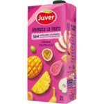 ZUMO JUVER FRUTAS TROPICALES SIN AZUCAR AÑADIDO DISFRUTA BRICK 2L.