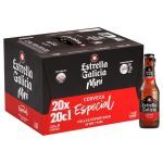 CERVEZA ESTRELLA GALICIA MINI 20 CL CAJA 20 UNDS
