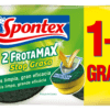 ESTROPAJO SALVAUÑAS SPONTEX FROTAMAX STOP GRASA 1+1 GRATIS