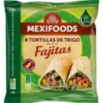 FAJITAS MEXIFOODS PAQ 8 UNDS