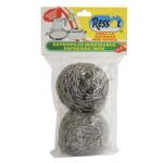 ESTROPAJO METALICO GRANDE AIGUA PACK 2 UNDS