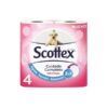 PAPEL HIGIENICO SCOTTEX ORIGINAL PAQ 4 ROLLOS