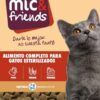 PIENSO COMPLETO PARA GATOS ESTERILIZADOS MIC&FRIENDS BOLSA 1.5KG
