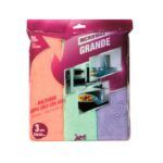 BAYETA MICROFIBRA MULTIUSOS LIGERINA PACK 3 UNDS 38X40