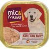 PATE CON BUEY MIC&FRIENDS PERROS TARRINA 300 GRS