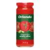 TOMATE FRITO ORLANDO CRISTAL CON ACEITE OLIVA TARRO 340 GRS