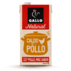 CALDO GALLO NATURAL DE POLLO SIN GLUTEN Y SIN LACTOSA BRICK 1L.