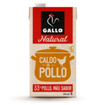 CALDO GALLO NATURAL DE POLLO SIN GLUTEN Y SIN LACTOSA BRICK 1L.