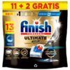 FINISH PASTILLAS LAVAVAJILLAS ULTIMATE 13 CAPSULAS
