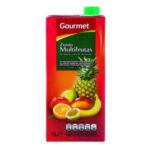 ZUMO GOURMET MULTIFRUTA BRICK 1 LITRO