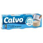 ATUN CALVO CLARO EN ACEITE DE GIRASOL PACK 3X52 GRS