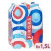 AGUA FIRGAS CON GAS 1.5 L PAQ 6 BOTELLAS